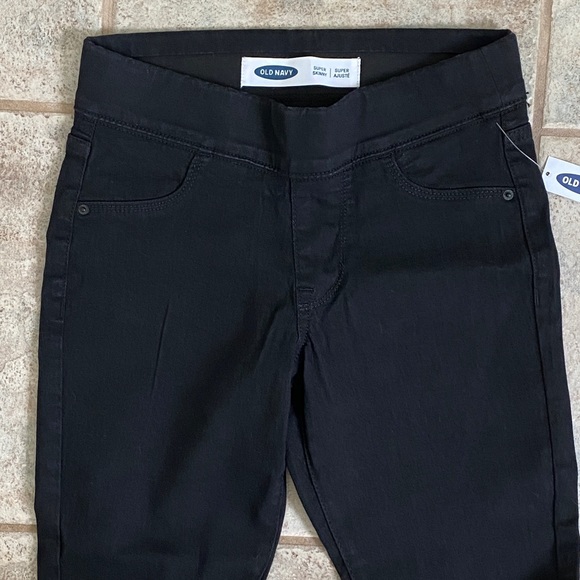 NWT Old Navy Super Skinny Black jeggings - Picture 2 of 4